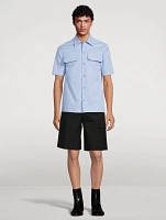 Cotton Short-Sleeve Shirt