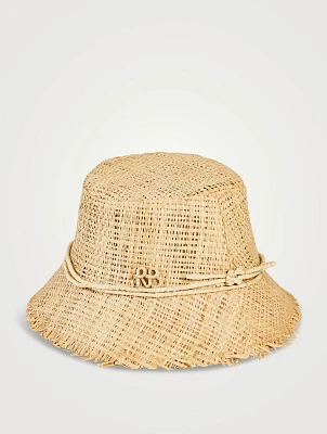 Straw Bucket Hat