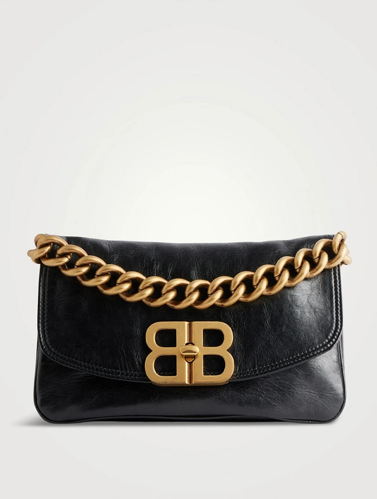 Small BB Leather Shoulder Bag