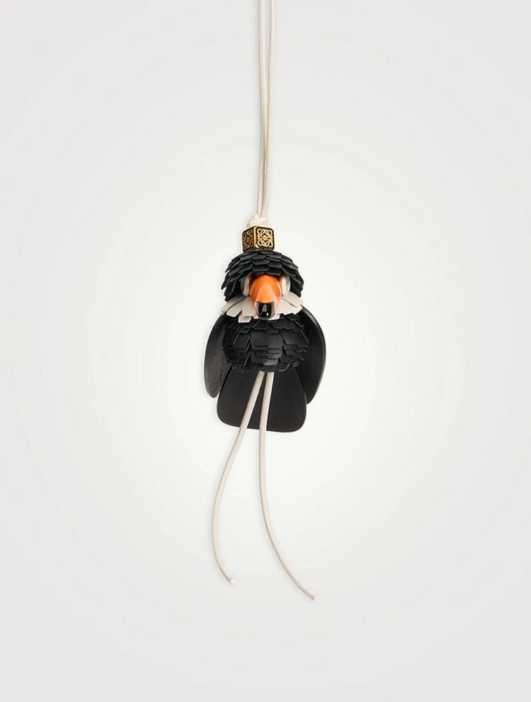 Loewe x Paula's Ibiza Leather Toucan Charm