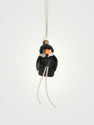 Loewe x Paula's Ibiza Leather Toucan Charm