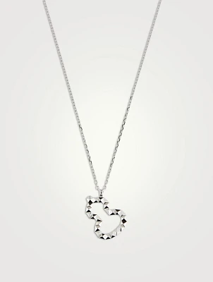 Wulu 18K White Gold Pendant Necklace