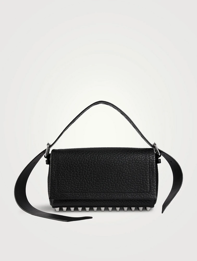 Medium Ricco Leather Shoulder Bag