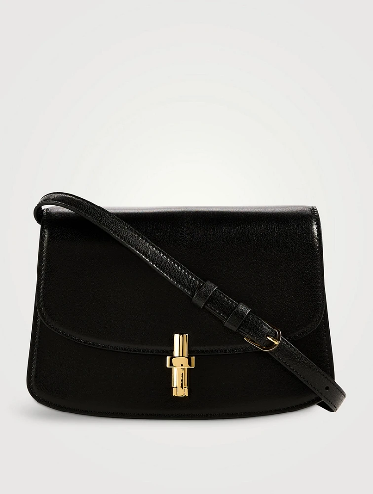 Sofia 8.75 Leather Crossbody Bag