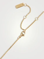 Baby Move 18K Gold Pavé Necklace With Diamonds