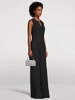 Falabella Crystal Mesh Clutch