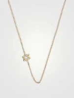 Love Letter 14K Gold Classic Star Of David Necklace