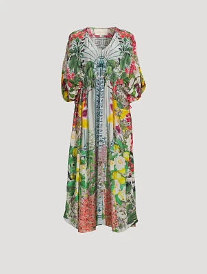 Guida Caftan Floral Print