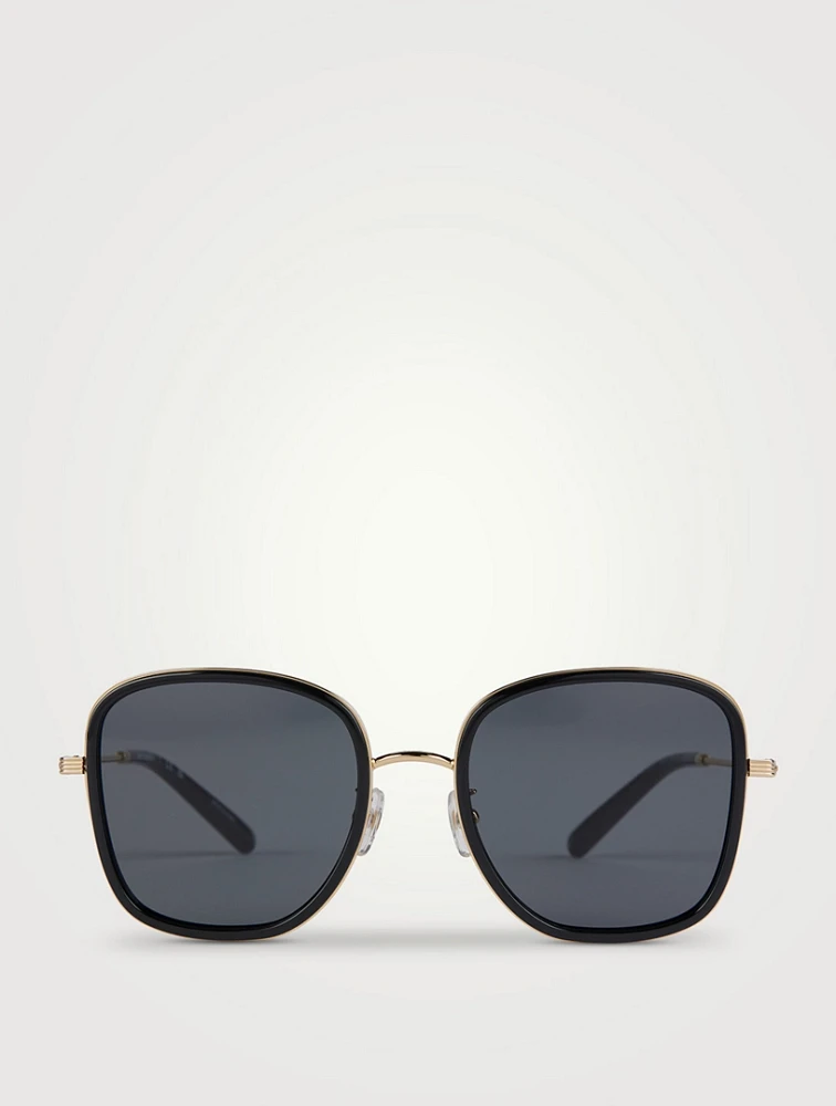 Metal Square Sunglasses