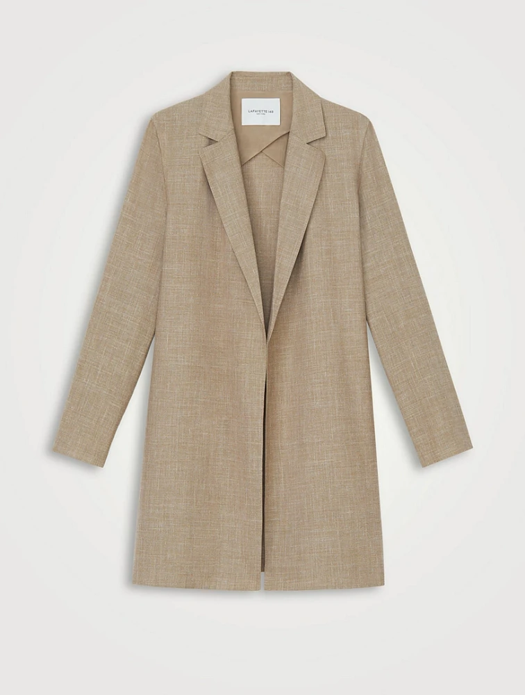 Tropical Wool Coat