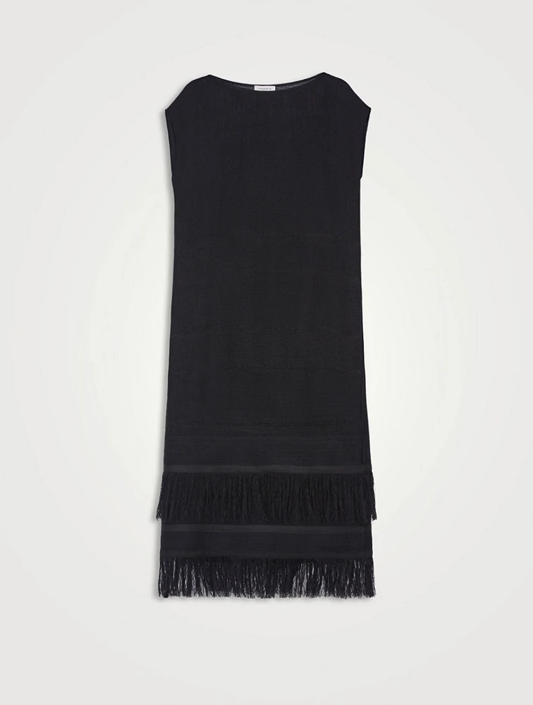 Fringe Shift Dress