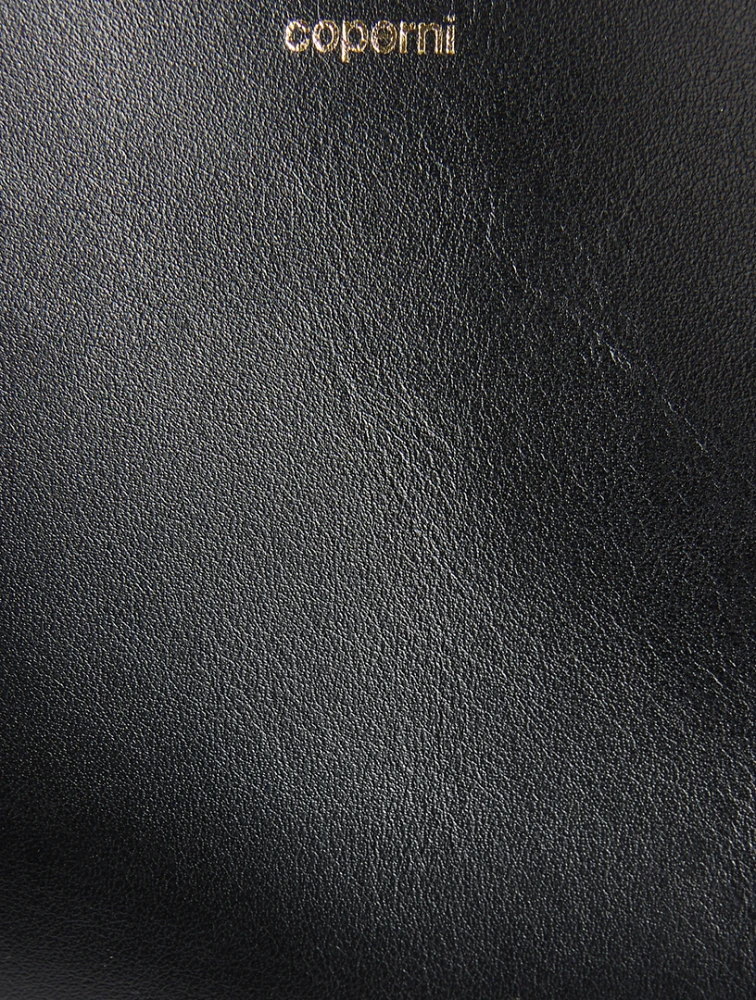 Belt Leather Tote Bag