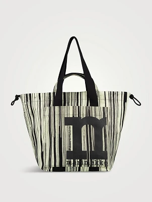 Mono City Tote Bag In Siluetti Print