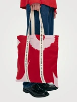 Midi Carrier Tote Bag In Unikko Print