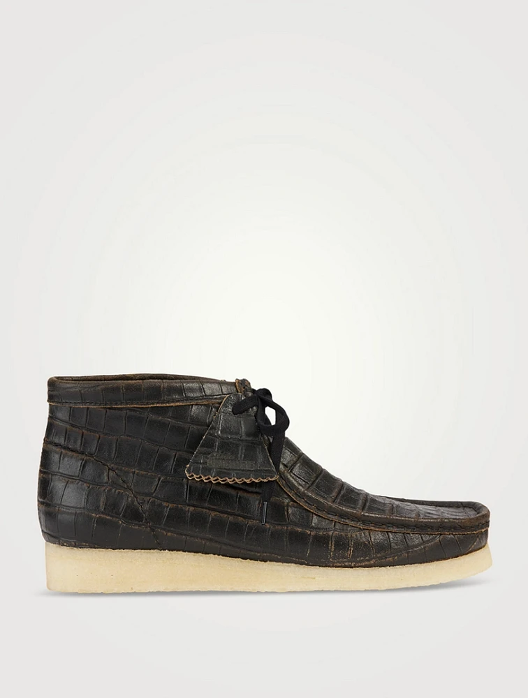 Wallabee Leather Boots