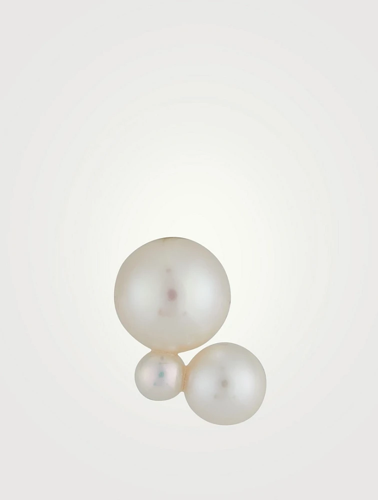 Petite Stellari 14K Gold Left Earring