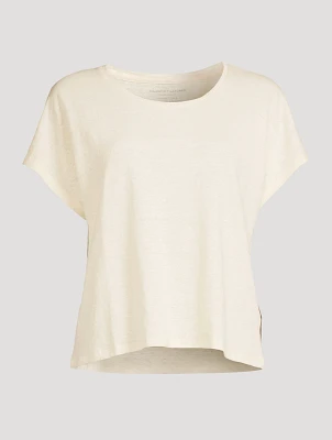 Stretch Linen T-Shirt