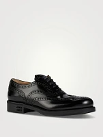 Miu x Church's Leather Oxford Shoes