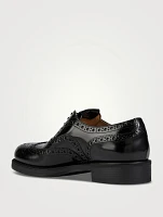 Miu x Church's Leather Oxford Shoes