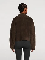 Teo Wool-Blend Zip Jacket