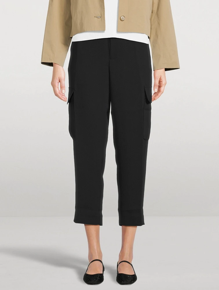 Cargo Capri Pants
