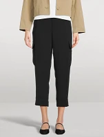 Cargo Capri Pants