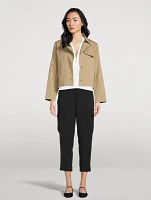 Cargo Capri Pants