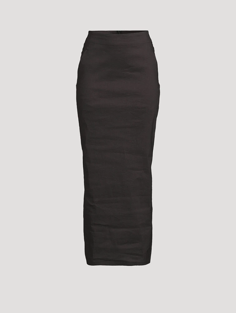 Membrane Maxi Skirt