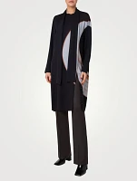 Printed Silk Crêpe Tunic Blouse