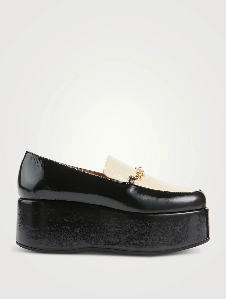 Patent Platform Loafers