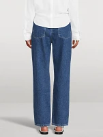 Demie Straight-Leg Jeans