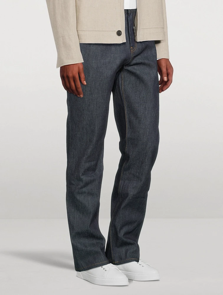 Mid-Rise Slim Jeans