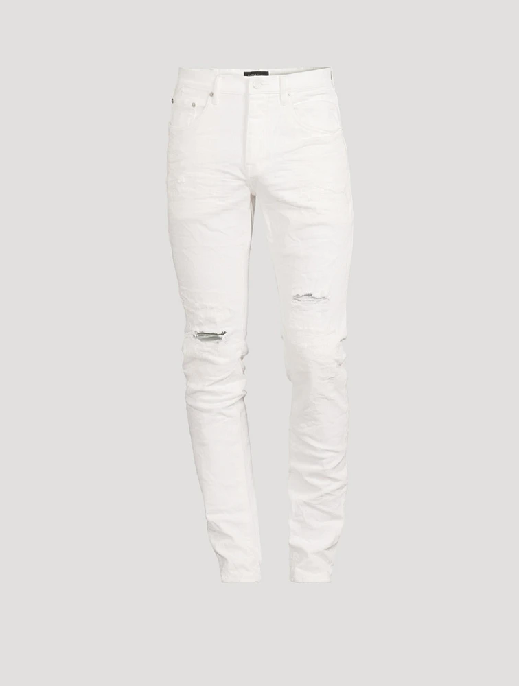 P001 Stretch Skinny Low-Rise Jeans