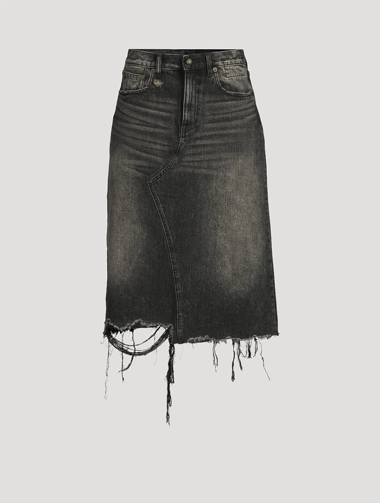 Jesse Denim Midi Skirt