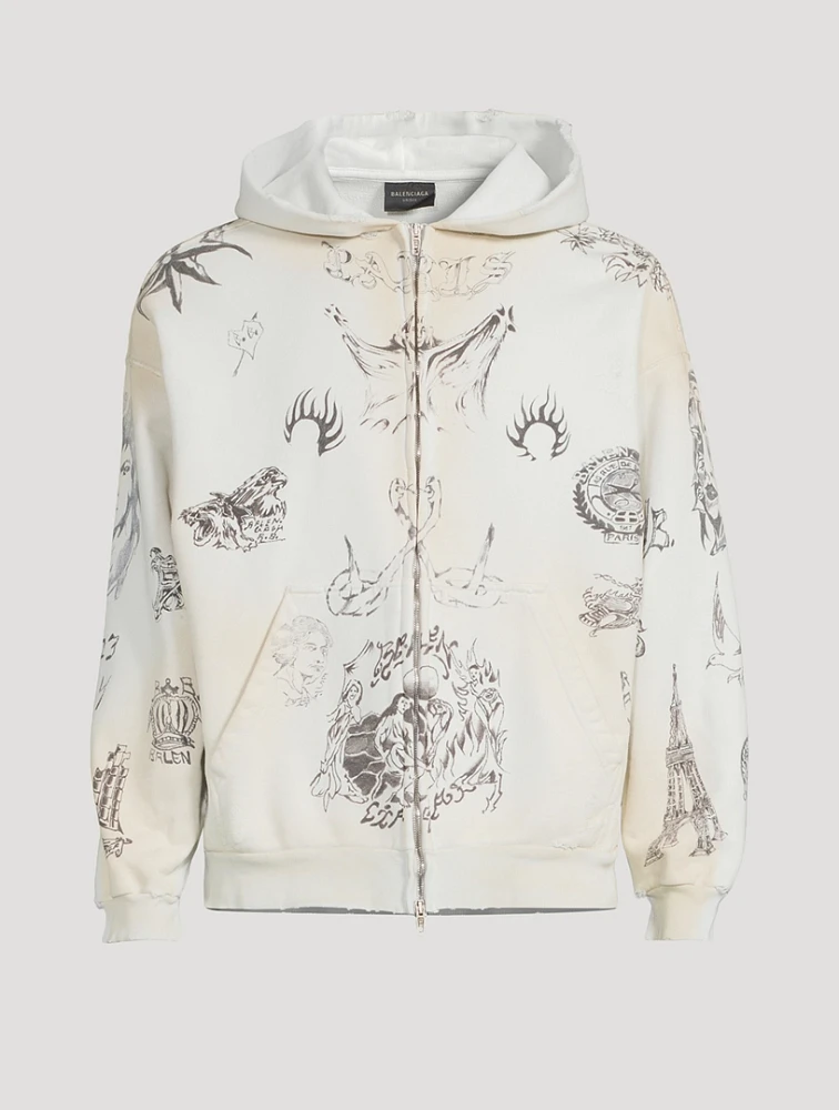 Tat Zip Hoodie