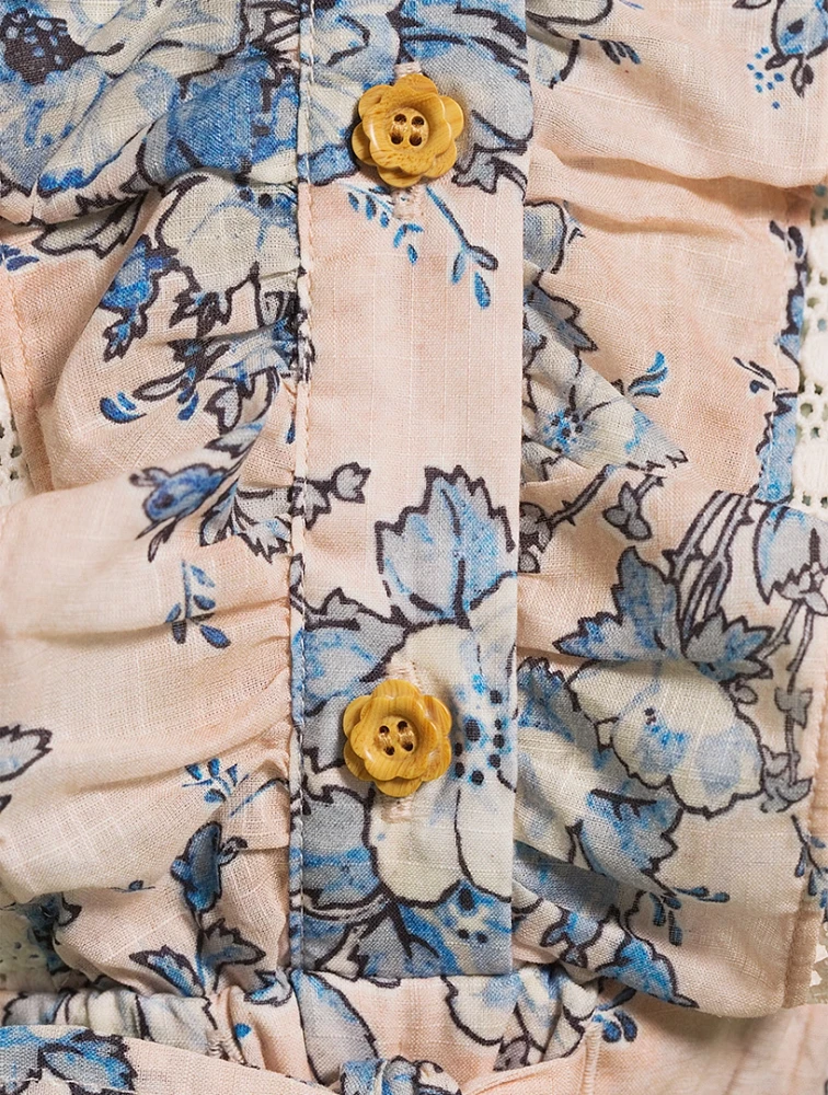 Halliday Frilled Playsuit