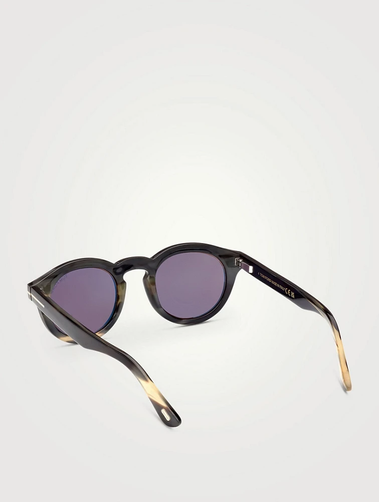 Round Horn Sunglasses