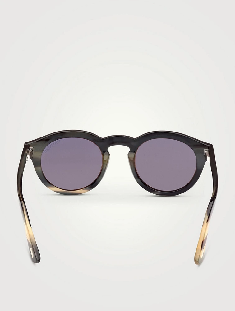 Round Horn Sunglasses