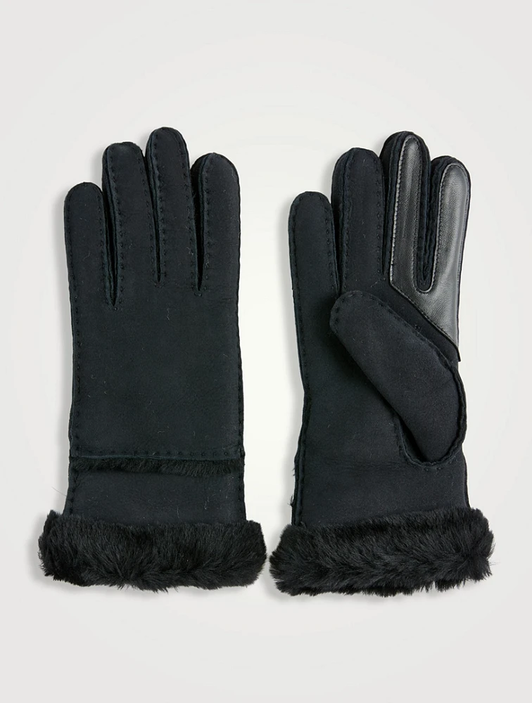 Sheepskin Seamed Tech Gloves