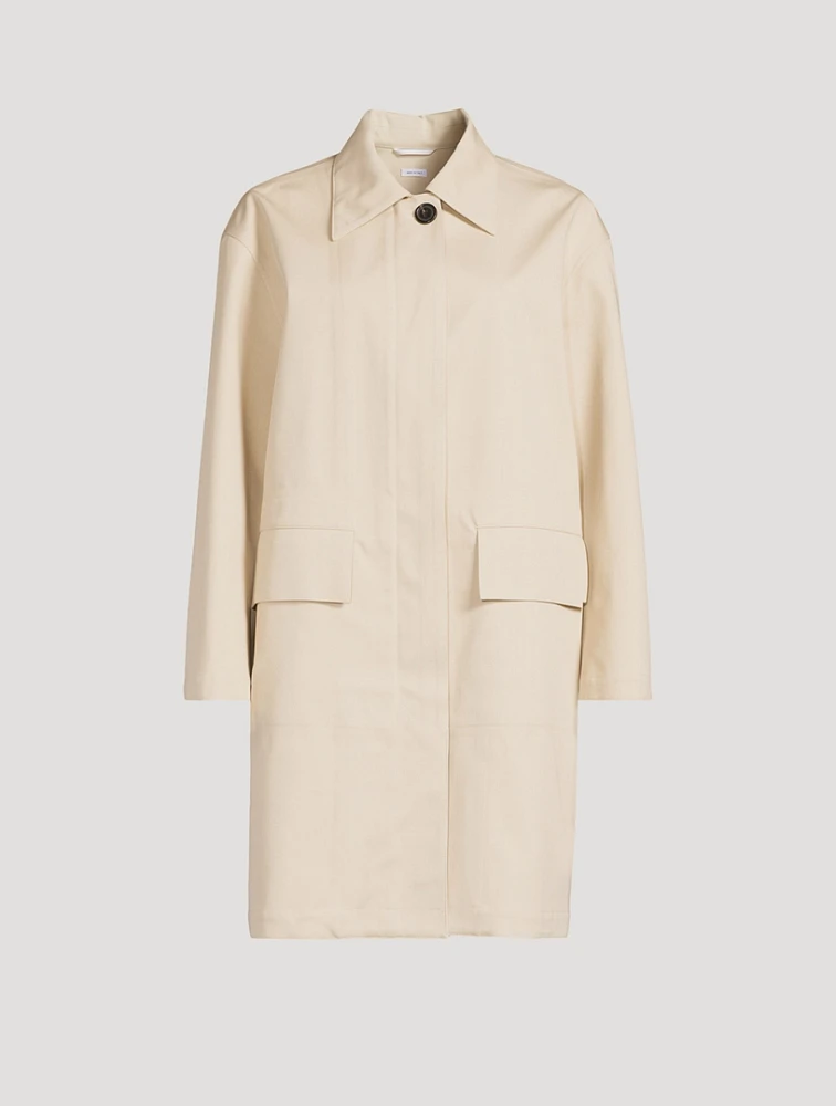 Cotton Twill Raincoat