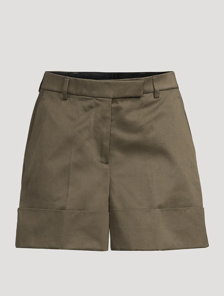 Cotton Twill Shorts