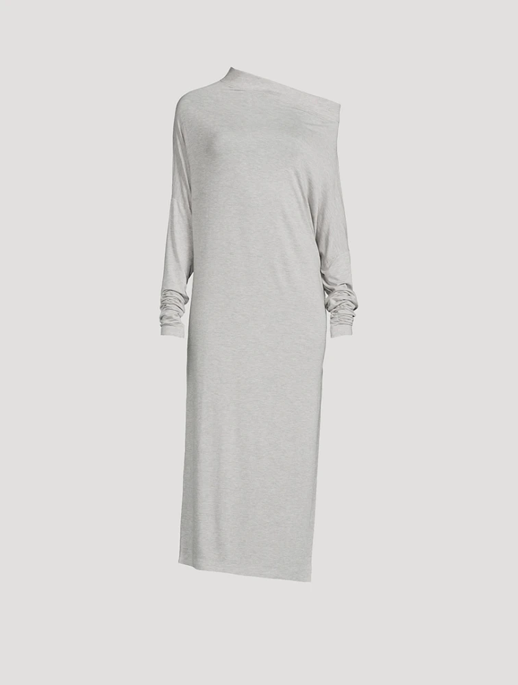 Off-The-Shoulder Modal Dress