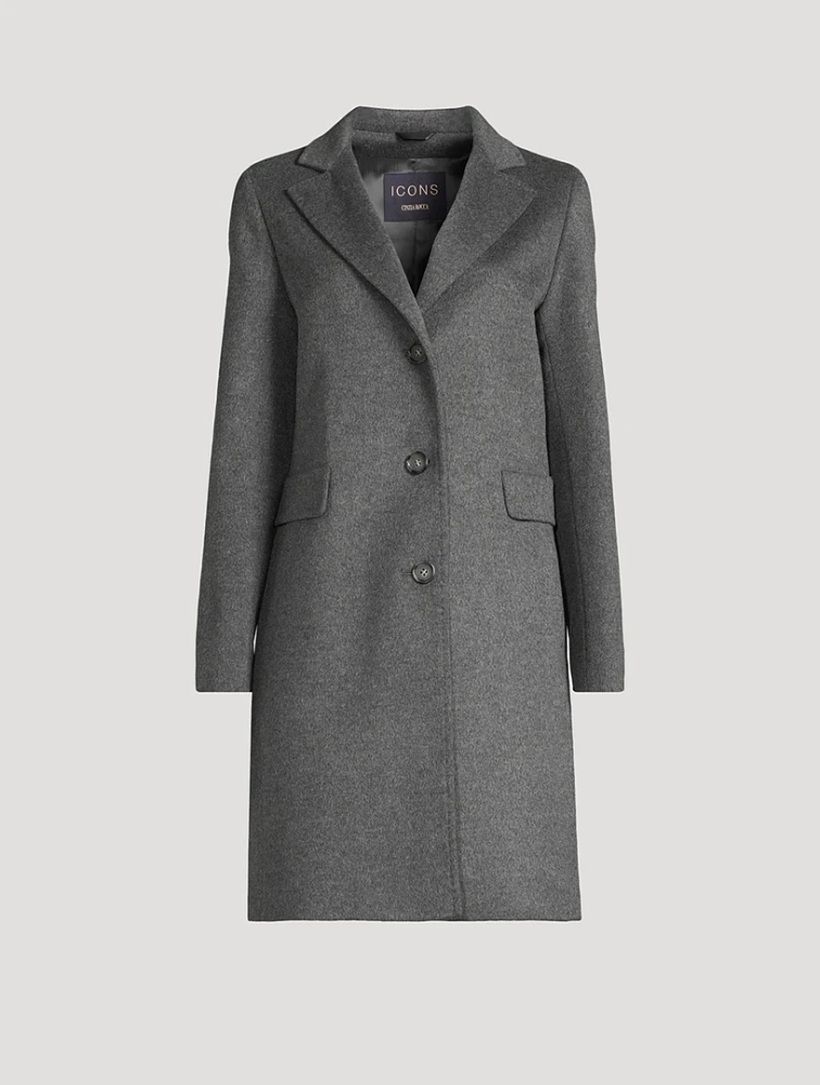 Wool-Cashmere Overcoat