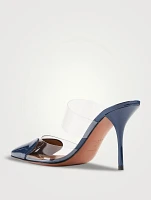 Le Cœur Patent Leather And PVC Mules