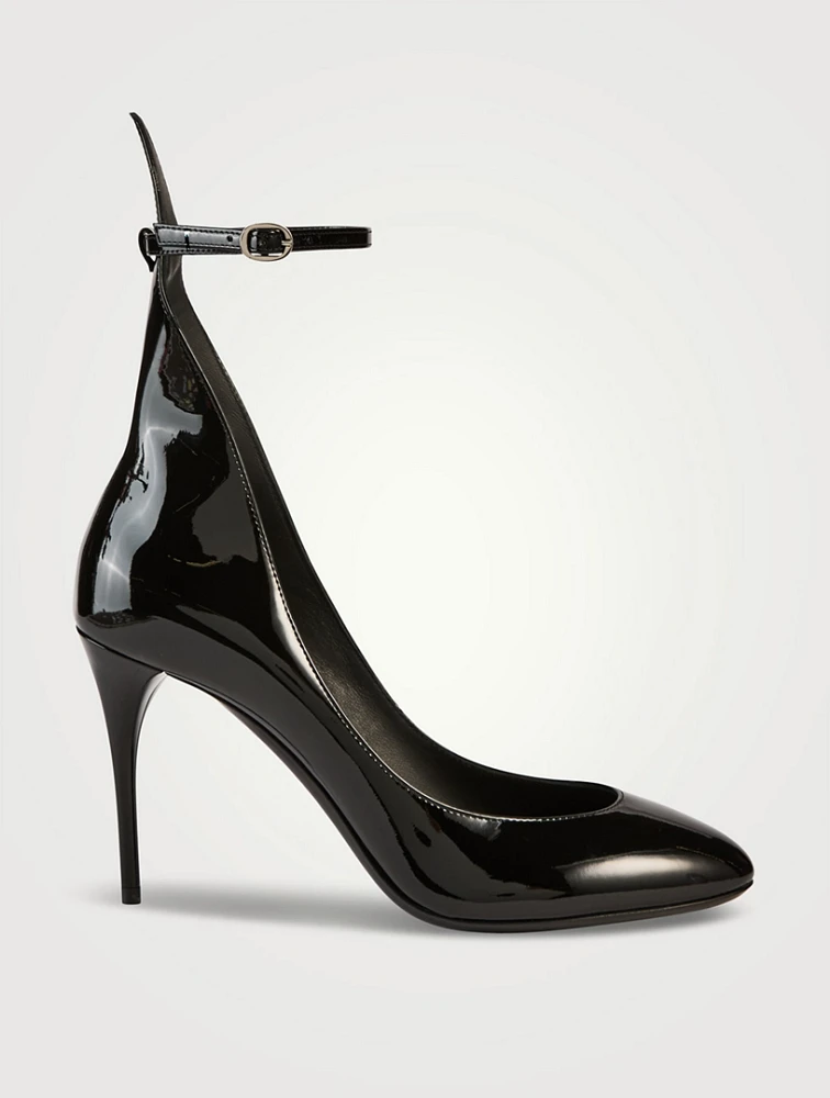 Decolette Patent Leather Pumps