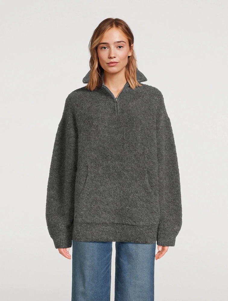 Billy Quarter-Zip Sweater