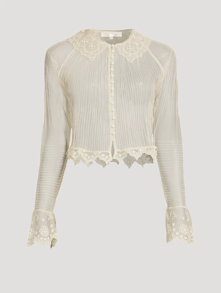 Koto Sheer Blouse