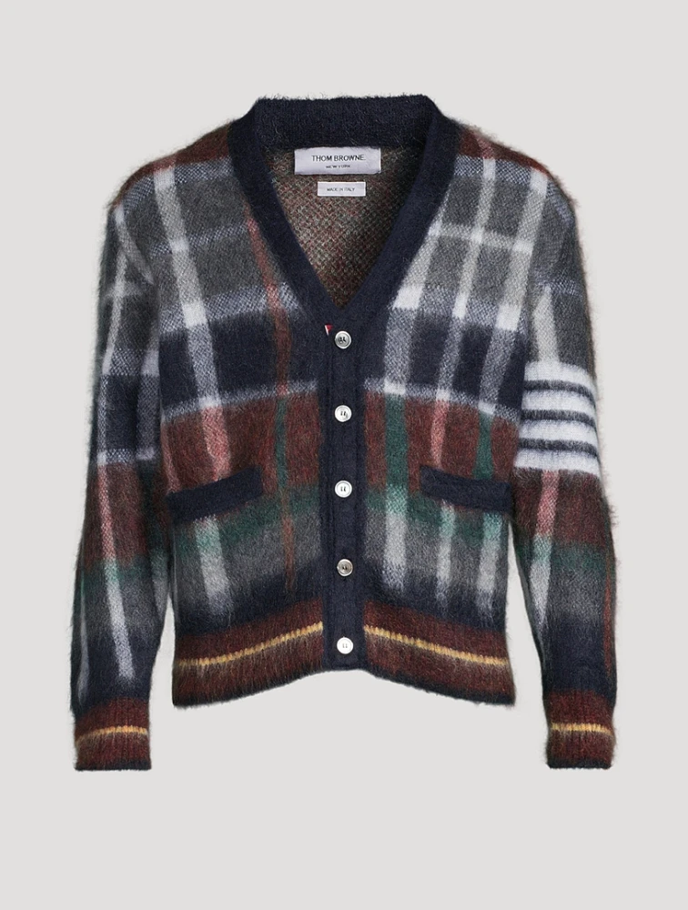 Hector Check Jacquard Cardigan