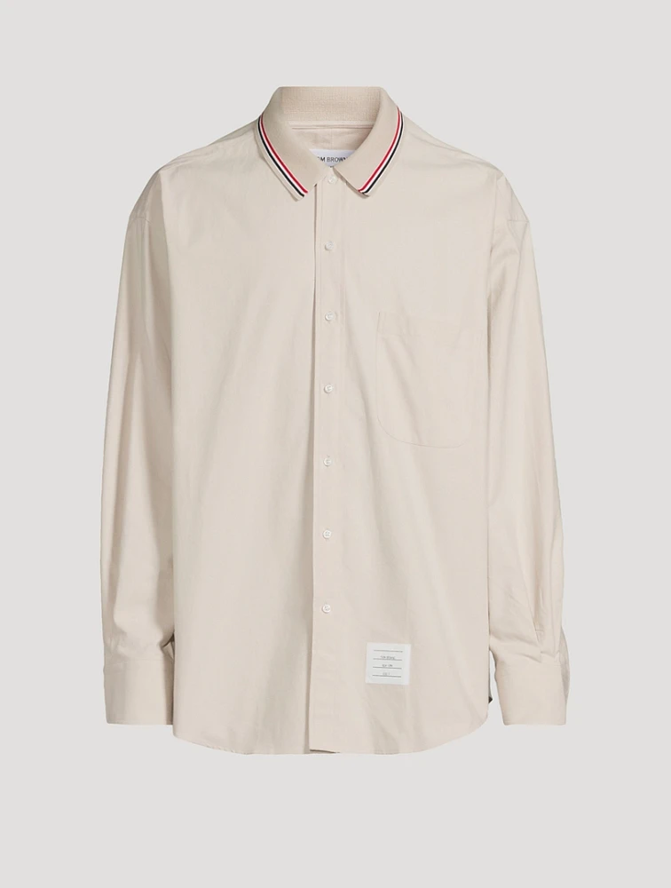 Oversized RWB Stripe Shirt