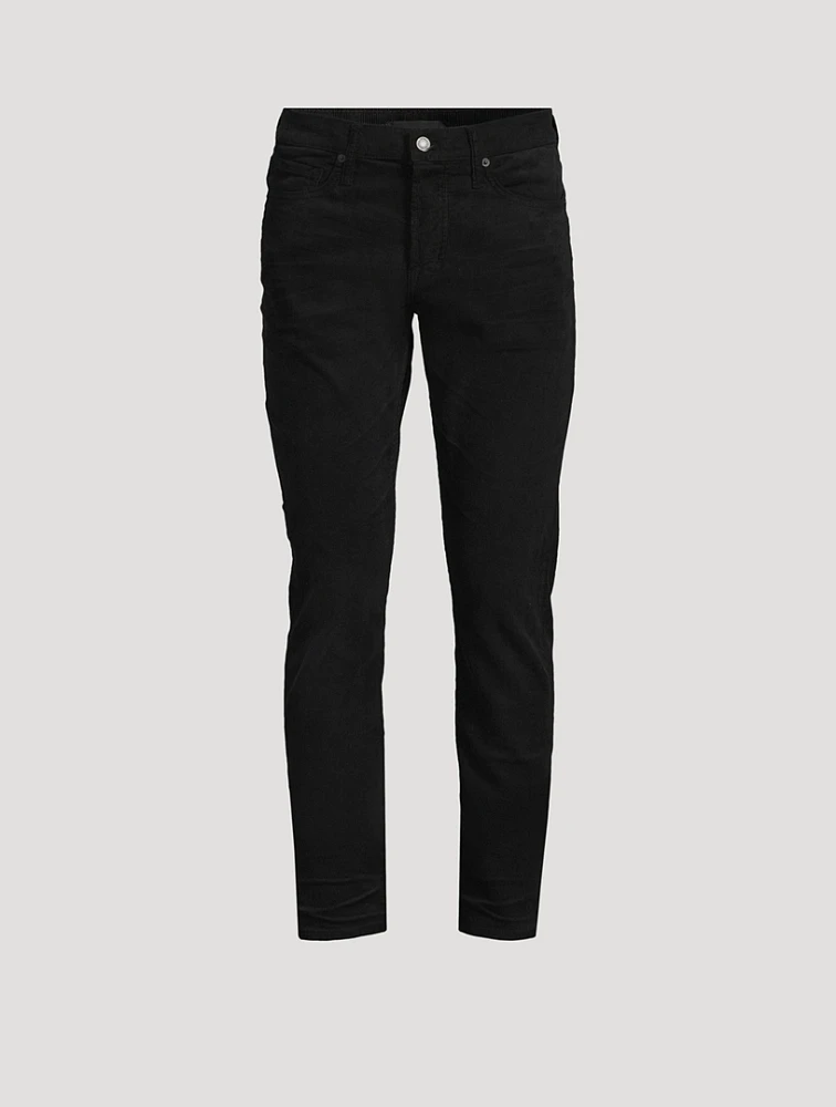 Micro Corduroy Slim-Fit Jeans